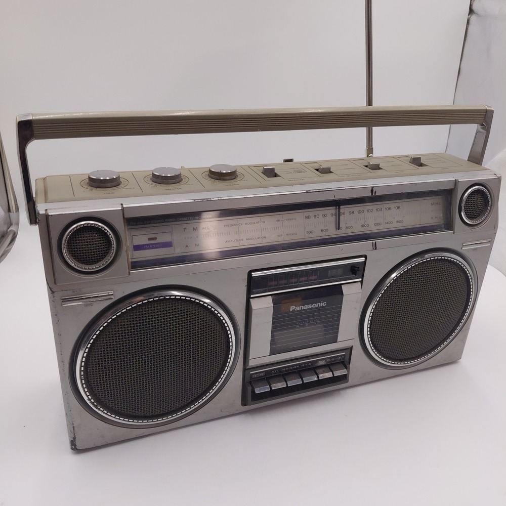 Vtg Panasonic Boom Box RADIO Cassette Player RX 5025 Working Read Classic